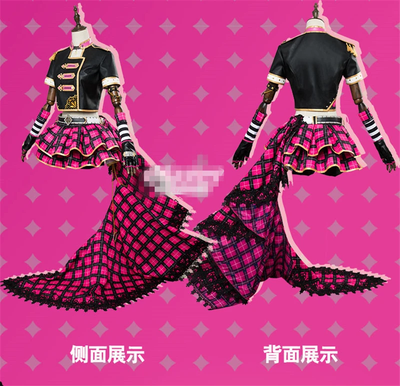 Аниме Love Live Sunshine Косплей панк Рок Пробуждение все члены Костюм Хэллоуин Униформа