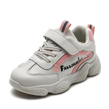 

Breathable Mesh Children Running Shoes New Fashion Casual Boys Girls Sports Shoes Soft Non-slip Kid Sneakers Size 26-37