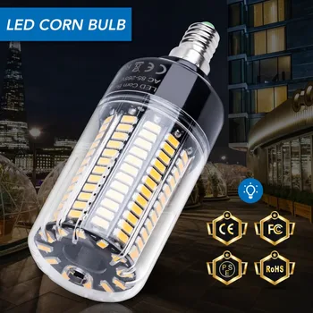 CanLing LED E27 Corn Bulb 220 V Led Lamp E14 5736 Geen Flikkering Spaarlamp 110 V LED indoor 3.5 W 5 W 7 W 9 W 12 W 15 W 20 W