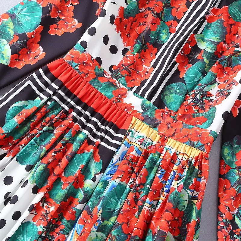 Européenne Style Printemps Mode Supérieure Design Luxe Marque 2019 De Partie Robe Qualité Ws02500 Femmes Nouvelle wgHOROvq