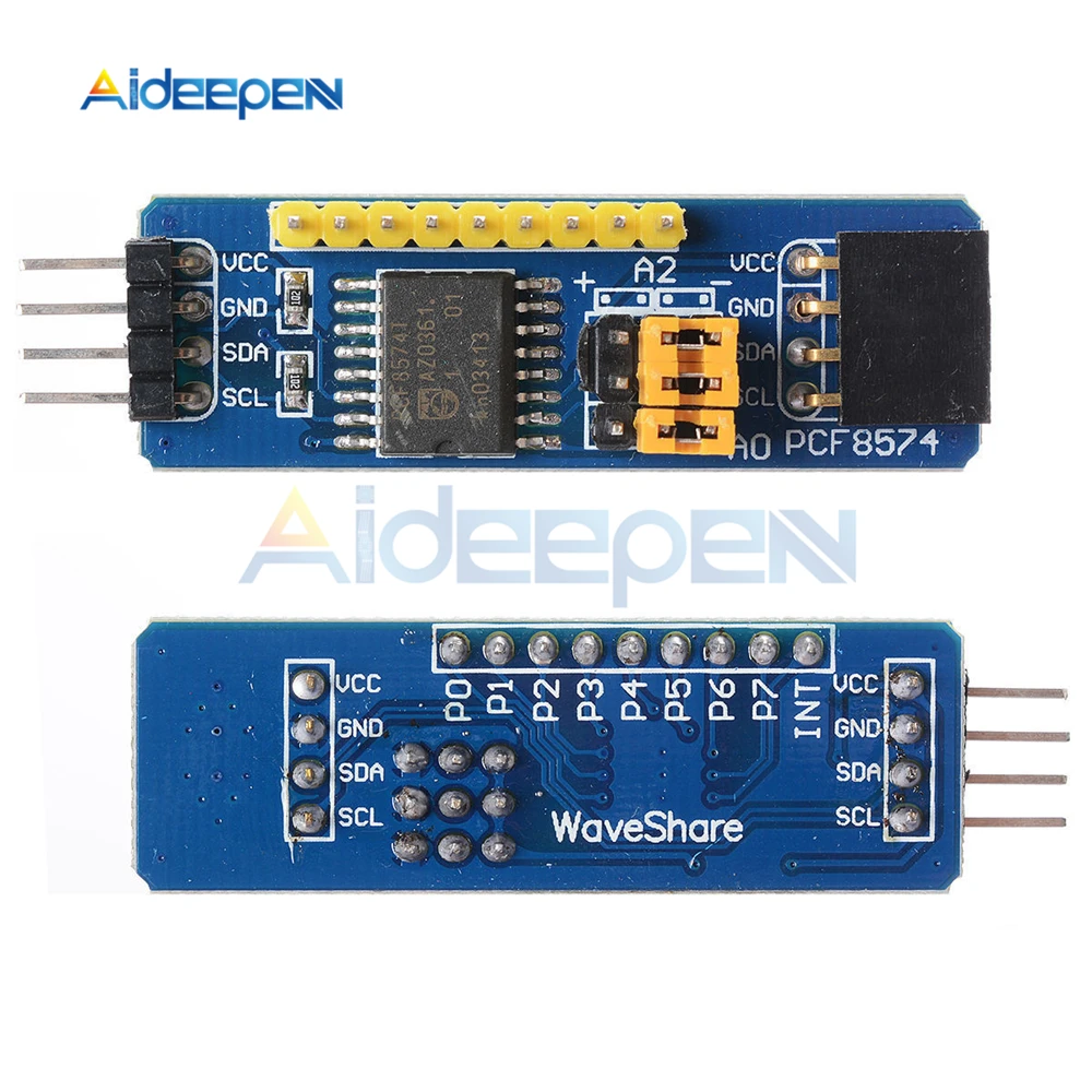 

PCF8574 IO Expansion Board I/O Expander I2C-Bus Evaluation Development Module I2C Interface 8-bit