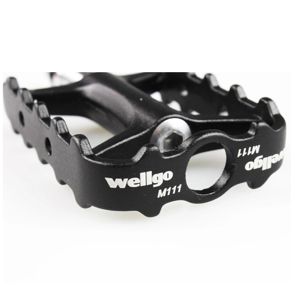 Wellgo M111 MTB Bicycle Pedal Super Light Aluminum Bike Pedal