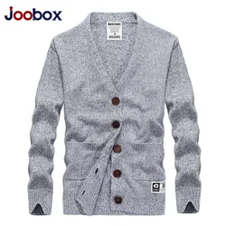 Joobox 2018 Nuevos Hombres Otoño E Invierno Chaqueta de Color Sólido con Cuello en V Casual Suéter Hecho Punto Hombres de Negocios Informal Suéter Abrigo Joobox 2018 Nuevos Hombres Otoño E Invierno Chaqueta de Color Sólido con Cuello en V Casual Suéter Hecho Punto Hombres de Negocios Informal Suéter Abrigo