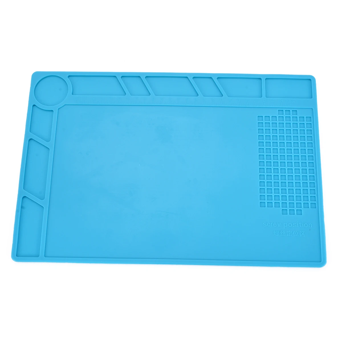 1pc Soldering Station Insulation Pad Multifunctional Heat Resistant Silicone Mat For Mobile Phone Tablet Repair Tool