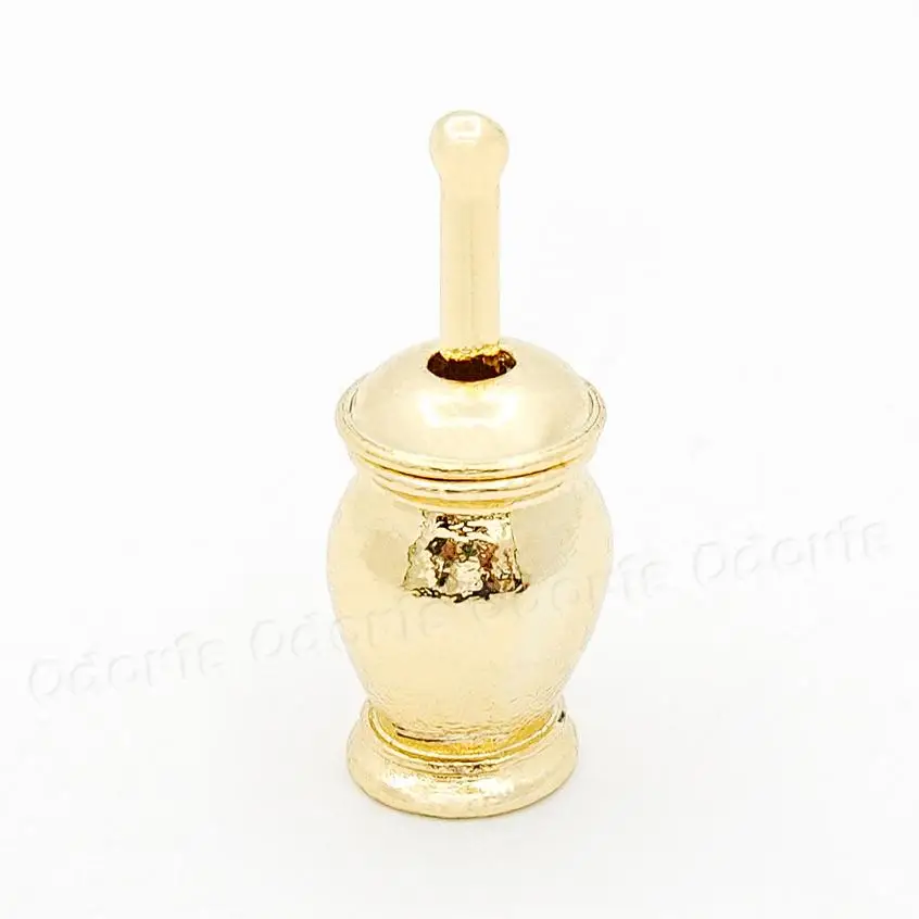 Odoria 1:12 Miniature Mortar and Pestle Spice Herb Grinder Dollhouse Kitchen Accessories - Image 2