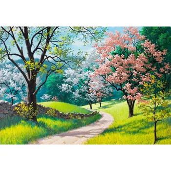

Vinyl Beautiful Flower Tree children wedding Background Photo Backdrops for Photo Studios Photography Scenery Backdrops S-2741