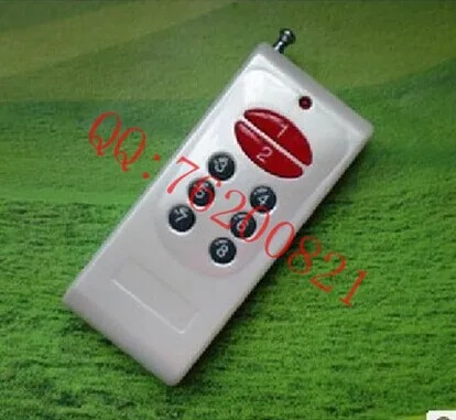 

Wireless remote control switch emitter open distance 1000 meters 15 keys, 315MHZ/43MHZ
