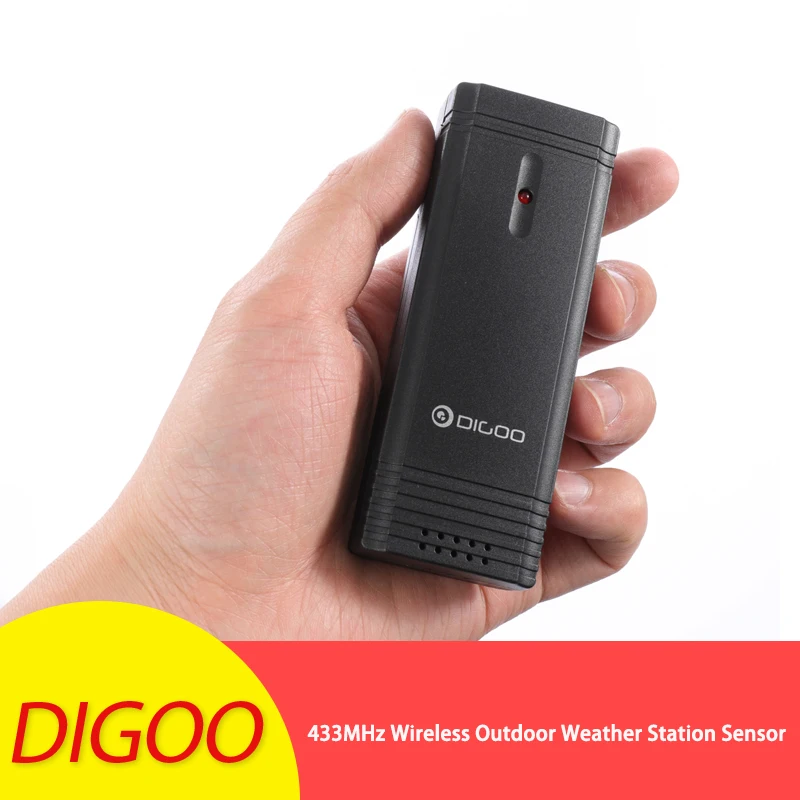 

DIGOO DG-R8X 433MHz Wireless Outdoor Weather Station Sensor for Smart Home DG-TH8868/TH8988 Outdoor Thermometer Weather Station