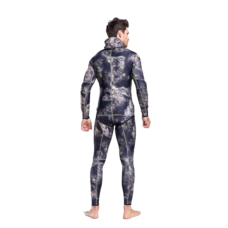 LIFURIOUS 3 мм Мужские костюмы для дайвинга зимний сохраняющий тепло Гидрокостюм из неопрена Полный боди для подводной охоты рашгарды сёрфинга купальник