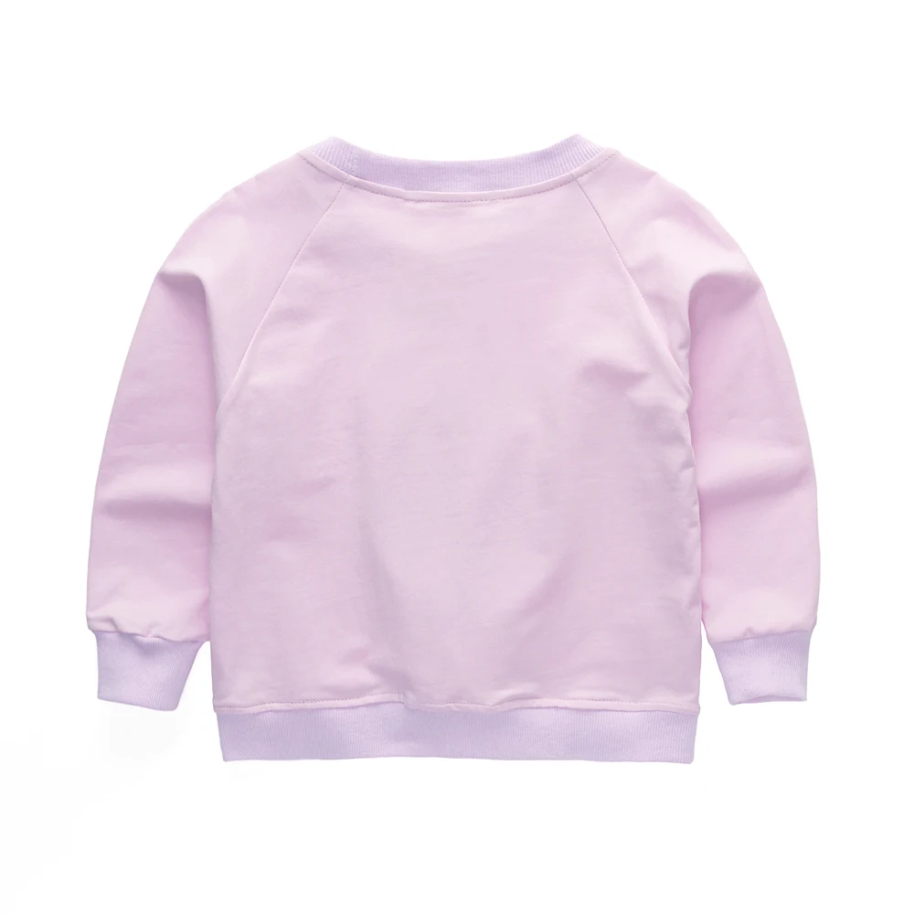 R& Z/ г., новая осенняя футболка в Корейском стиле для девочек хлопковая рубашка с длинными рукавами, круглым вырезом и рисунком Совы Топ, детская одежда, k1