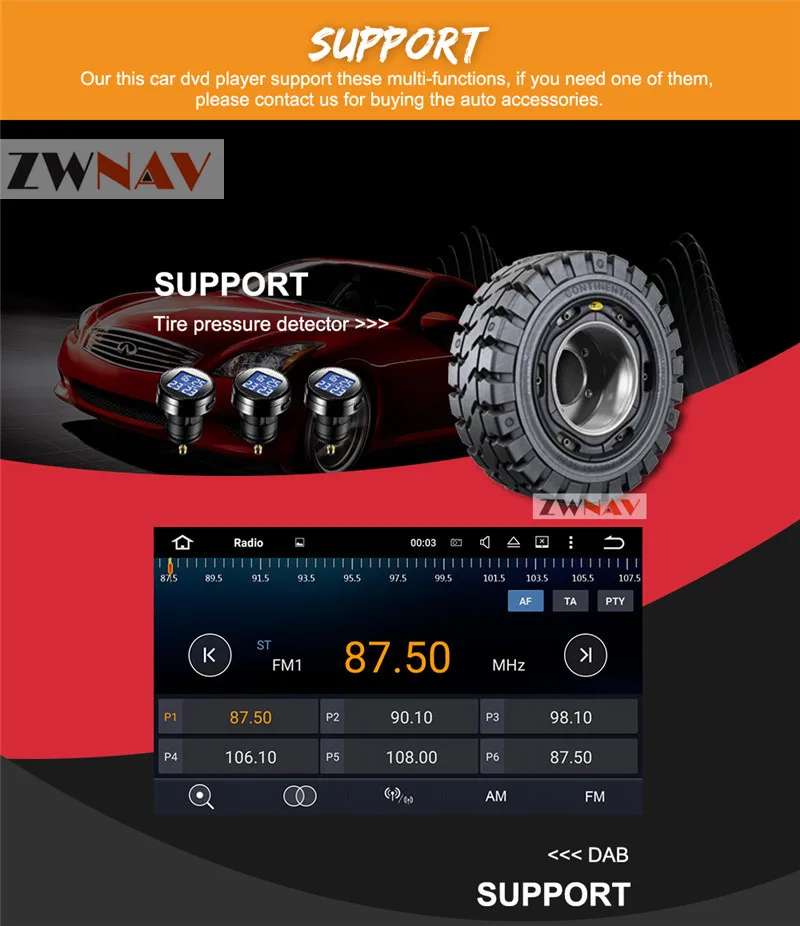 Excellent Android 9.0 Car DVD Stereo Multimedia Headunit Auto Radio GPS Navigation Video Audio For Black Toyota Avensis T25 2003-2008 6