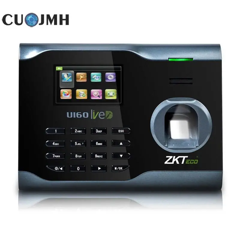 

U160 Fingerprint Attendance Machine Gate System Service Wifi Tcp/ip Fingerprint Time Clock Network Function Usb Drive Download
