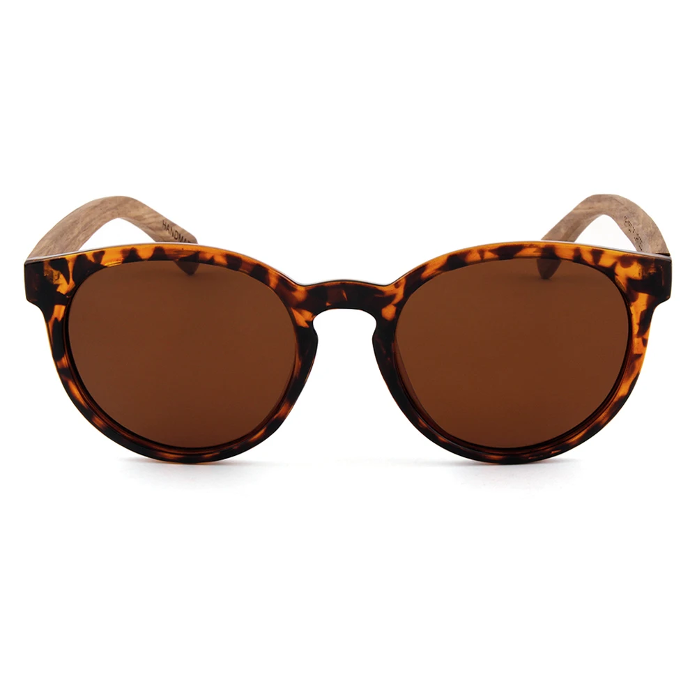 Retro Sonnenbrille Runde Natürliche Polarized Sunglases Mens Lens Schattierungen Handgemachte Womens Polarisierte Holz Brown Brillen Willenskraft Vintage Bambus 10PwqfKKv
