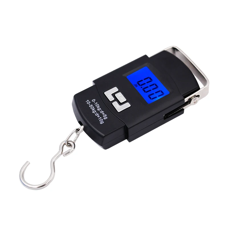 hot sales Electronic Digital Handing Pocket 50kg 10g Portable Luggage Finishing kitchen scale with backlight 11