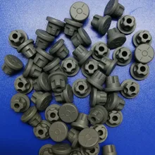 Стиль 4! 20 мм, 200 шт! серый цвет, пробка из бутилкаучука медицинская резина для флаконов, резиновое уплотнение, инъекционные флаконы пробка, резиновая крышка