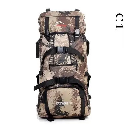 LEMOCHIC 80L new military camouflage font b tactical b font outdoor climbing mountaineering spots bag travel
