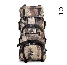 LEMOCHIC 80L new military camouflage tactical outdoor climbing mountaineering spots bag travel hiking Travel Camping backpack