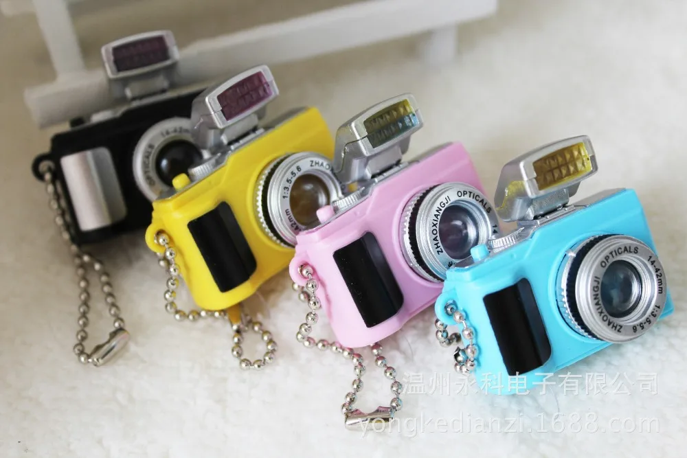 Free Shipping By Dhl 200pcs/lot Plastic Led High Quality Camera Shaped