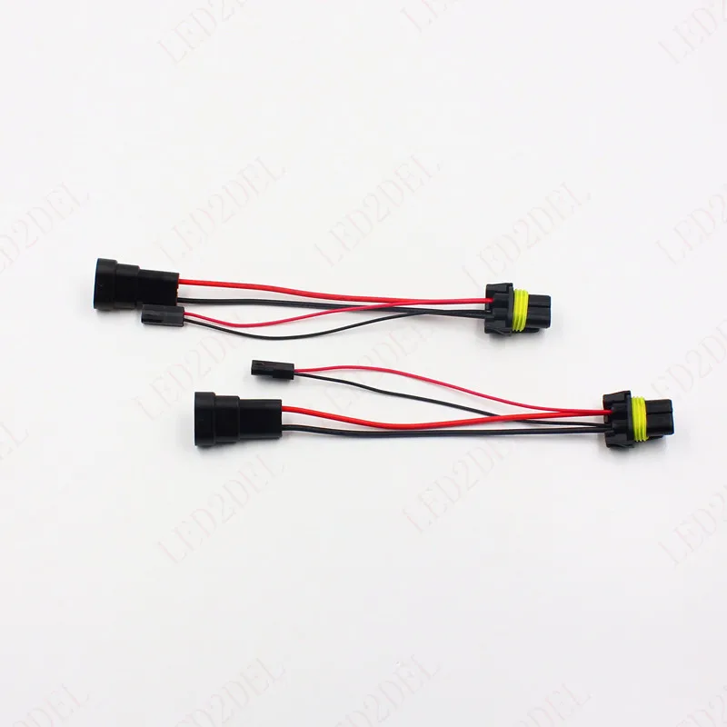 KELIMI 9005 9006 Adapters Wire Harness Connector for the HID Bi-Xenon Headlight H/L Retrofit H1 D2s HID Bulbs