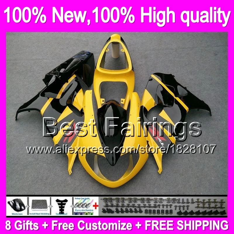 

Fairing For SUZUKI TL 1000R Yellow black TL1000R 98 99 00 01 02 03 78B45 TL 1000 R 1998 1999 2000 Yellow 2001 2002 2003 +Decal