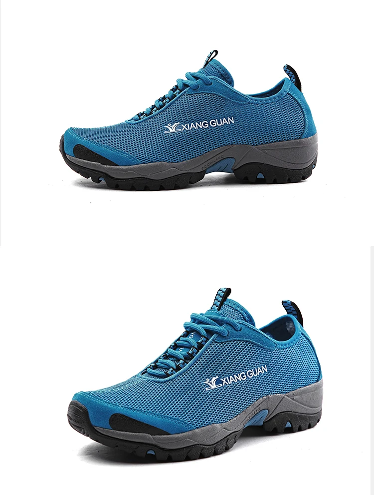 Xiangguan Мужская пляжная обувь удобная дышащая походная обувь, альпинистские уличные треккинговые сетчатые кроссовки для онлайн продажи 36-44