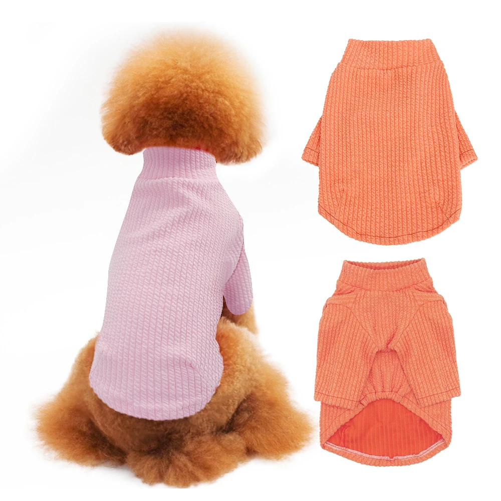 

Small Dog Clothes French Bulldog Yorkshire Pug Clothes Coat Soft Pet Clothes Puppy Clothing Sweater Dog Costume roupa cachorro