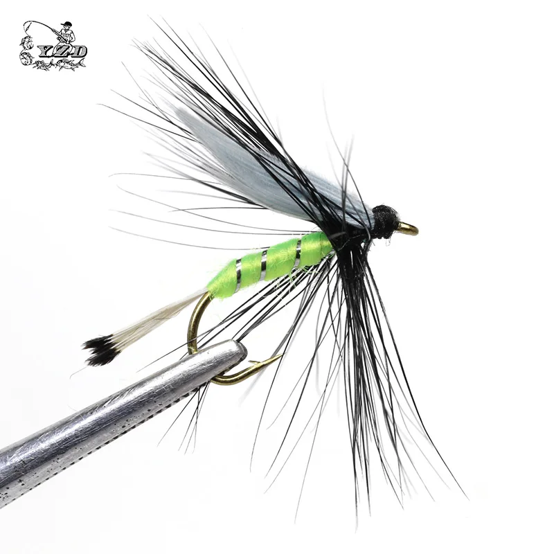 Набор мушек для рыбалки 16 шт. сухой и влажной рыбалки|for trout|nymph fliesbest lures |