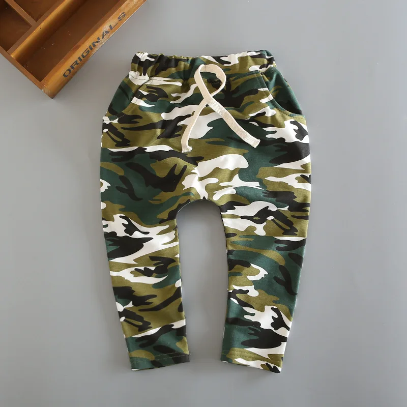 Штаны для маленьких мальчиков; Детские камуфляжные армейские брюки; одежда для детей; штаны-шаровары для девочек; цвет синий, зеленый, камуфляж