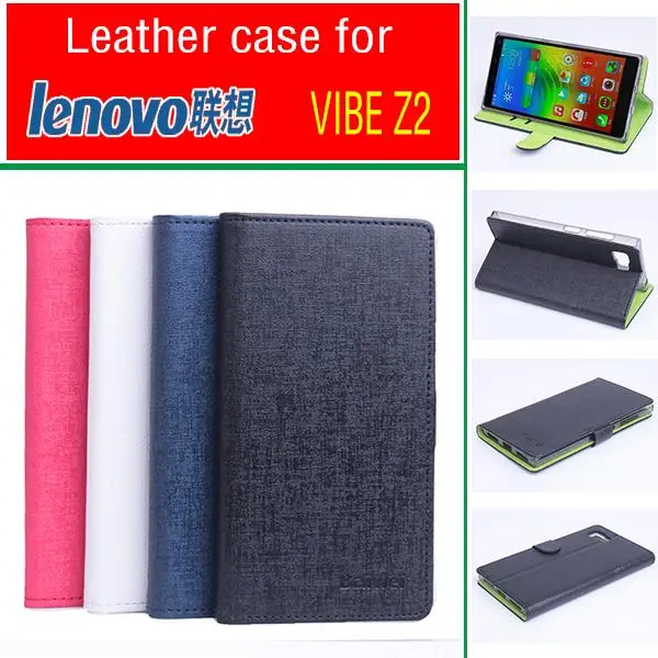

Luxury Leather Case for Lenovo Vibe Z2 Case Lenovo Vibe Z2 Flip Cover Wallet Cases for Lenovo Vibe Z2 Phone Coque Shells holder