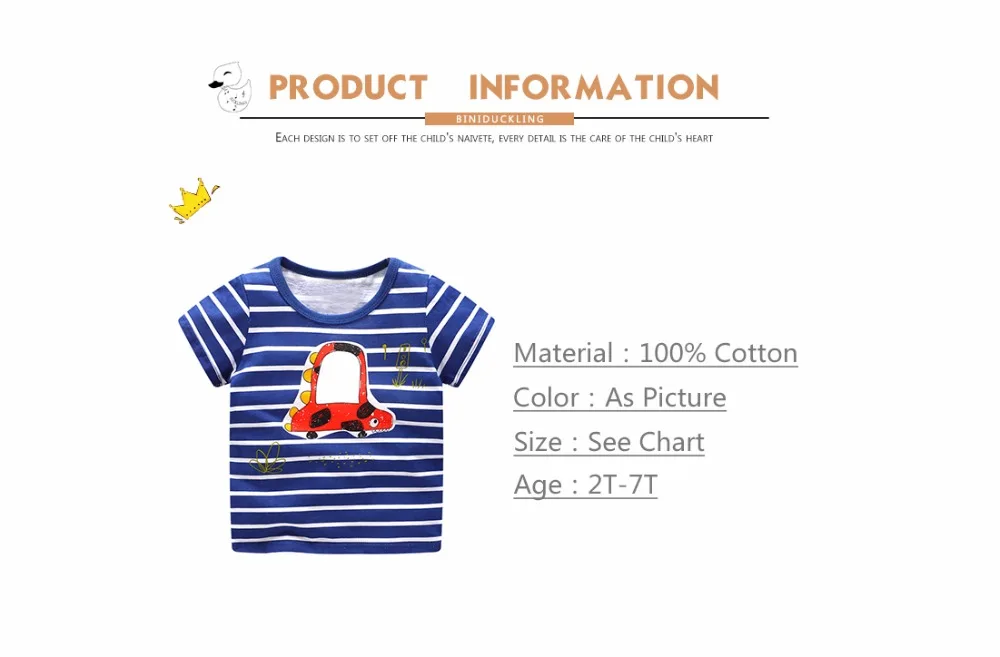 BINIDUCKLING Children T-shirt Boys t shirt Short Sleeves Tees Summer Kids Tops Dinosaur printed Baby Boy Clothing Cotton fireman HTB1eBwhdjgy uJjSZSyq6zqvVXar - BINIDUCKLING Children T-shirt Boys t shirt Short Sleeves Tees Summer Kids Tops Dinosaur printed Baby Boy Clothing Cotton fireman