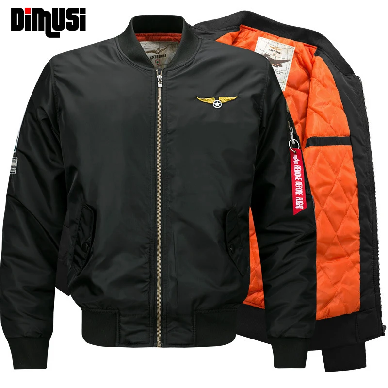 High Quality Ma1 Thick Winter Men Bomber Jacket Air Force ...
