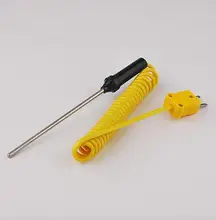 1pcs 80mm Thermocouple Sensor Type K Temperature Probe 8cm Thermometer -50~500 Celsius Range 1pcs 80mm Thermocouple Sensor Type K Temperature Probe 8cm Thermometer -50~500 Celsius Range