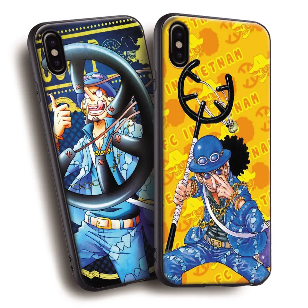 

God Usopp One piece Soft Silicone Phone Case Cover Shell For Apple iPhone 5 5s SE 6 6s 7 8 Plus X 10