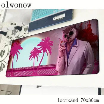 

Hotline Miami mousepad gamer Gorgeous 700x300x3mm gaming mouse pad Colourful notebook accessories laptop padmouse ergonomic mat