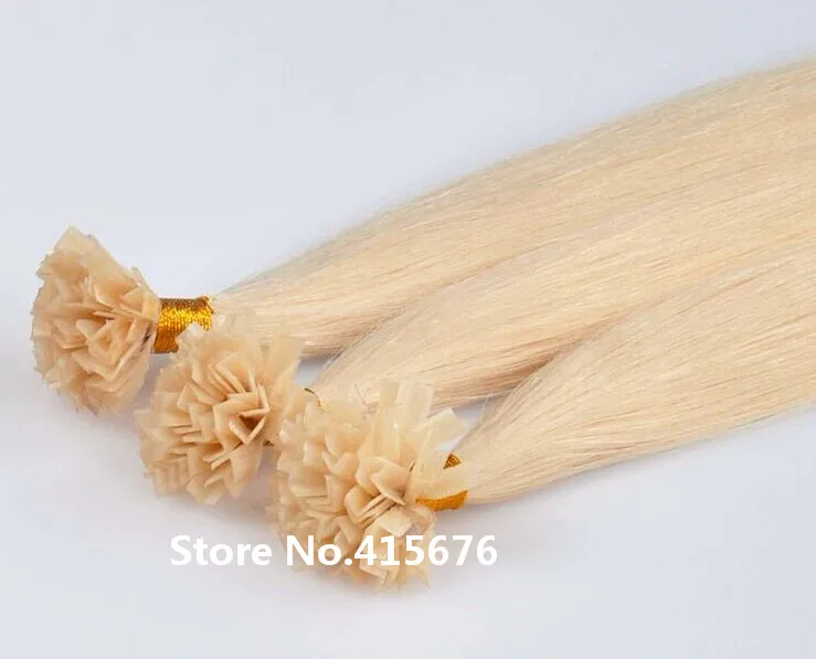 

Best quality U Tip hair Extensions human 1g/strand 100% virgin Brazilian Silky straight Human U TIP hair extensions