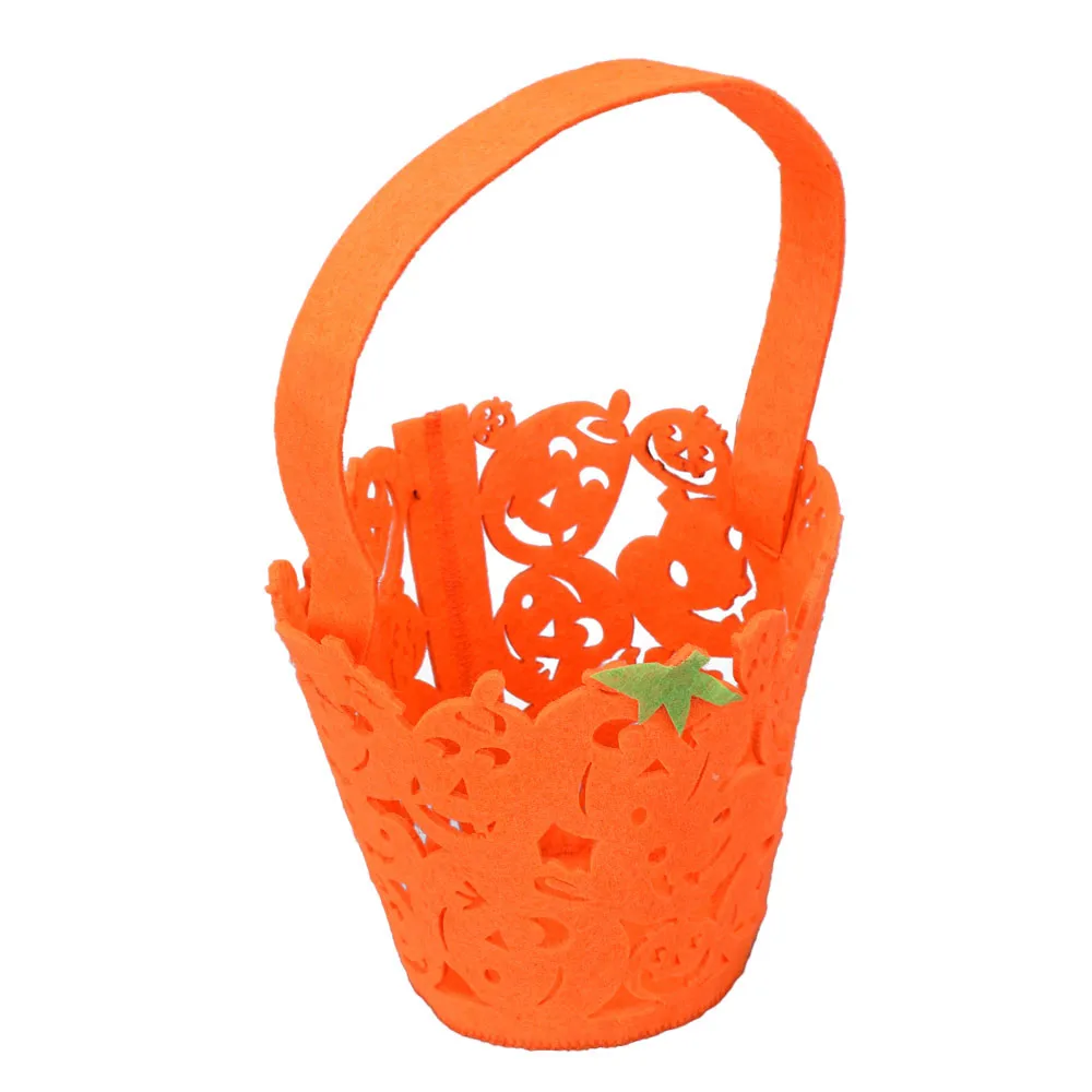 العملي أنيق ابتسامة القرع الجوف حقيبة الاطفال الحلوى حقيبة يد هالوين عطلة الأطفال وجبات خفيفة أكياس حاوية الجملة A75