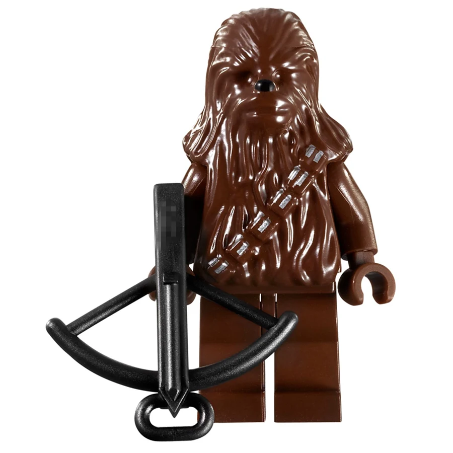 Одной продажи Звездные войны Чубакка Chewee Сокол Тысячелетия пилот The Force Awakens Minifig DIY строительные блоки подарок для детей