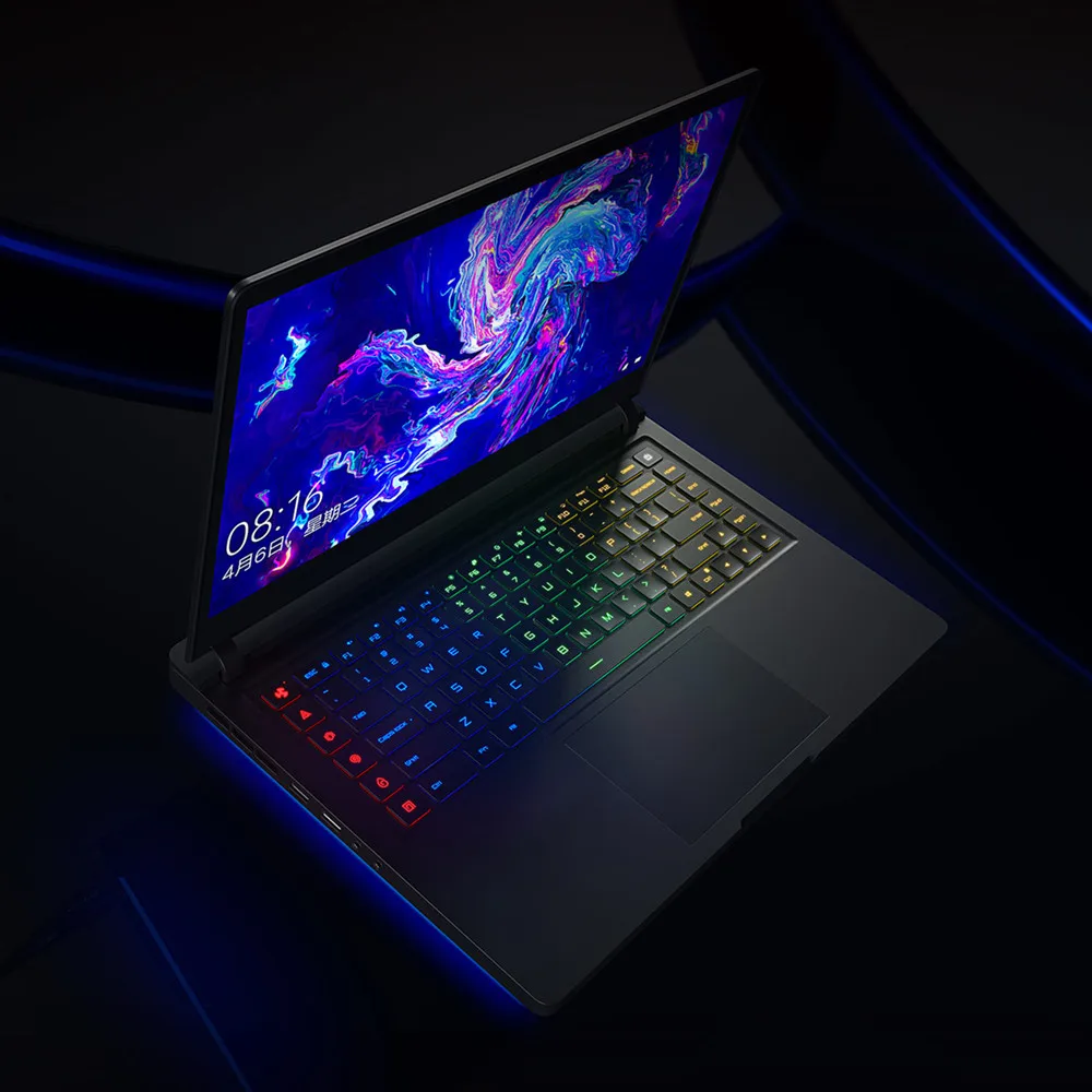 Обновленная версия, ноутбук Xiaomi mi Ga mi ng, 15,6 дюймов, Windows 10, Intel Core i7-8750 H, 16 ГБ ram, 512 Гб SSD, ноутбук