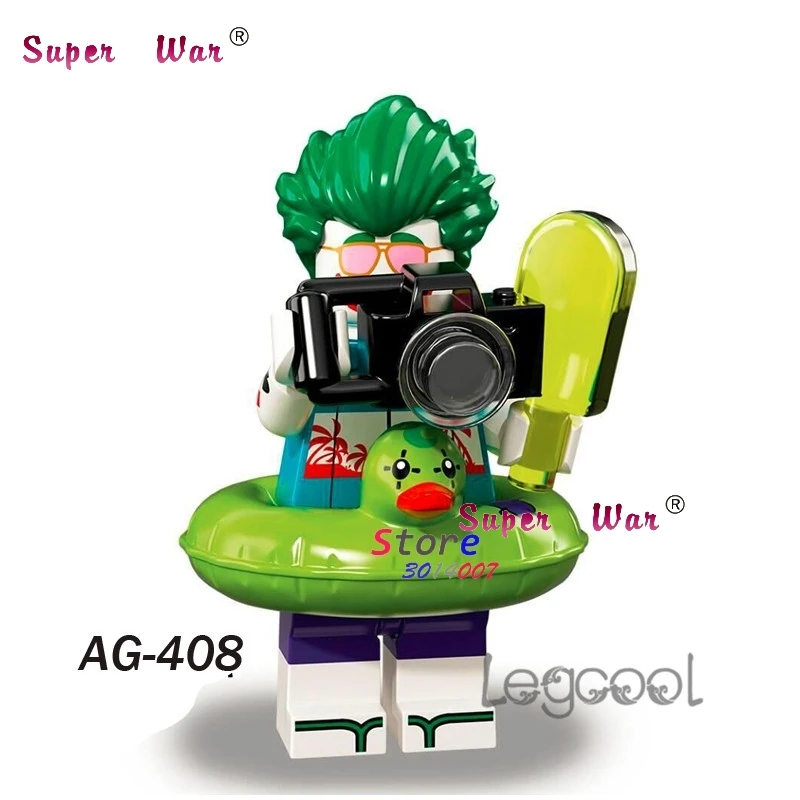 

1PCS model building blocks action superheroes Joker classic house games party series diy toys for children gift