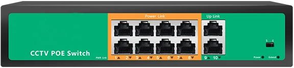 4-портовый коммутатор PoE 4+ 1 порт 8-портовый коммутатор PoE 8+ 1 порт коммутатор сетевые камеры питание POE21004P POE21008P