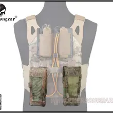 EmersonGear CP Стиль щитка Одноместный подсумок в стиле милитари Утилита Тактические аксессуары EM6364 мультикам черный