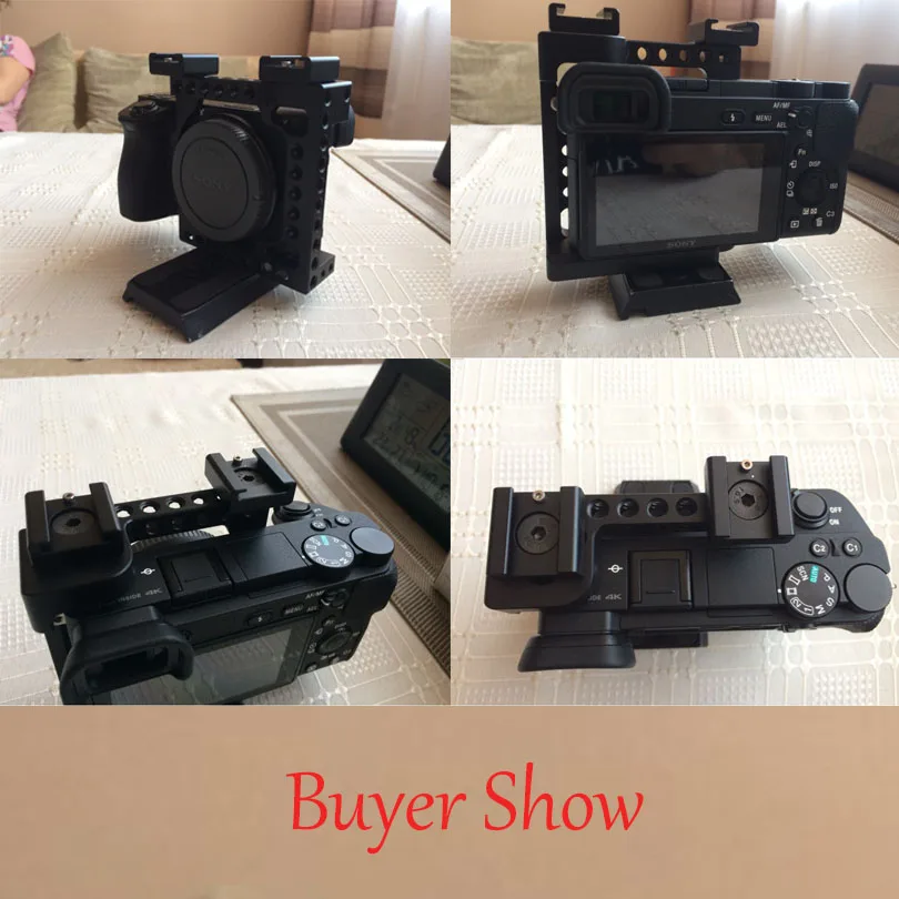 CAMVATE Защитная клетка для видеокамеры A6500 NEX7 DSLR защитное устройство стабилизатор