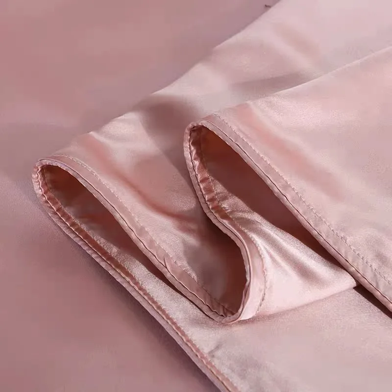 Шелк тутового шелкопряда 30 мм, пододеяльник для пуховых одеял, размер King queen, синий, серый, фиолетовый, темно-розовый, молочный, чайный, 1 шт., на заказ MS06 - Цвет: Dark pink