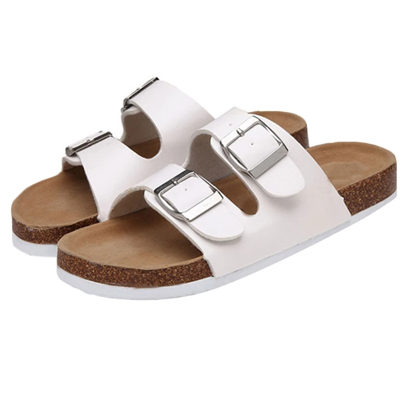 

New 2018 Womens Shiny Thong Slip On Flat Slippers Casual Slide Flip Flop Sandals Buckled