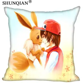 

Eevee Custom Gift Pillow Cover Decorative Square Zippered Two Side Pillowcase 35x35cm,40x40cm,45x45cm,60x60cm More Size