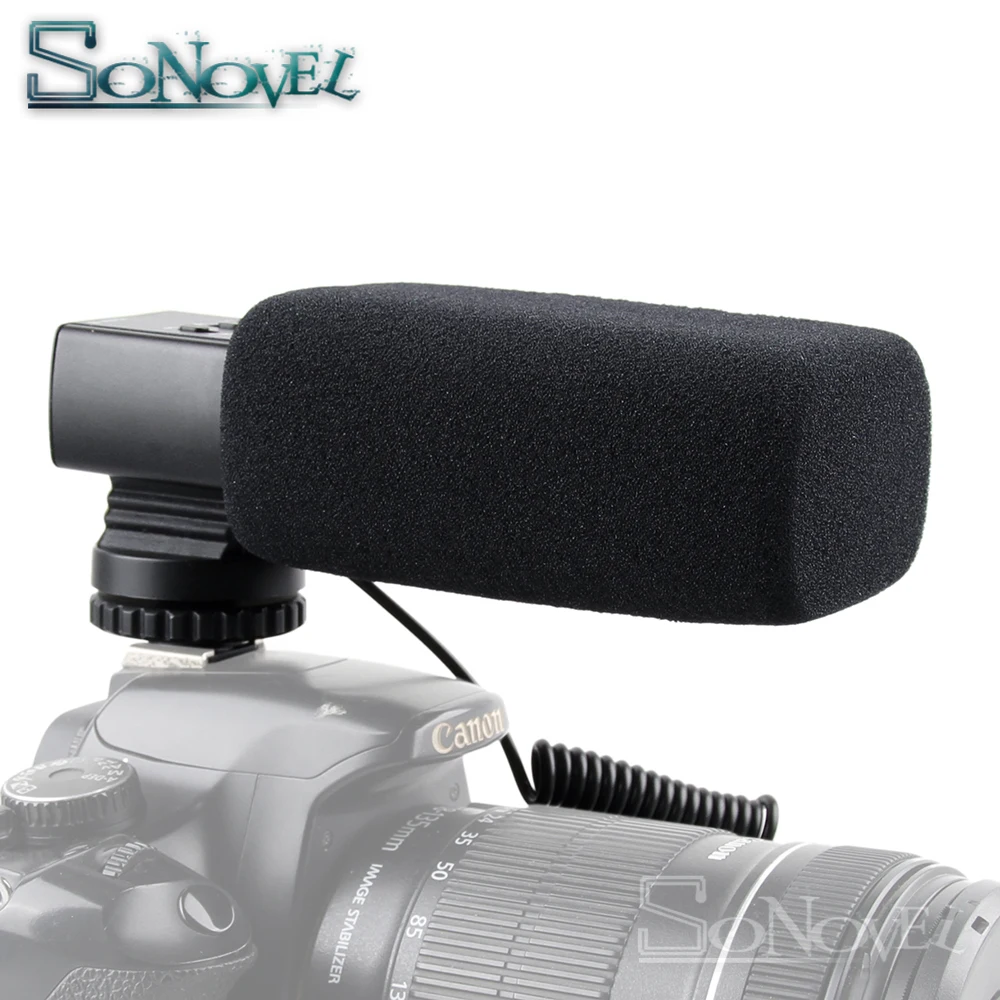 Профессиональная DSLR Камера стерео микрофон для цифровой однообъективной зеркальной камеры Canon EOS R M2 M3 M5 M6 M50 800D 760D 750D 200D 77D 80D 5Ds R 7D 6D 5D Mark IV