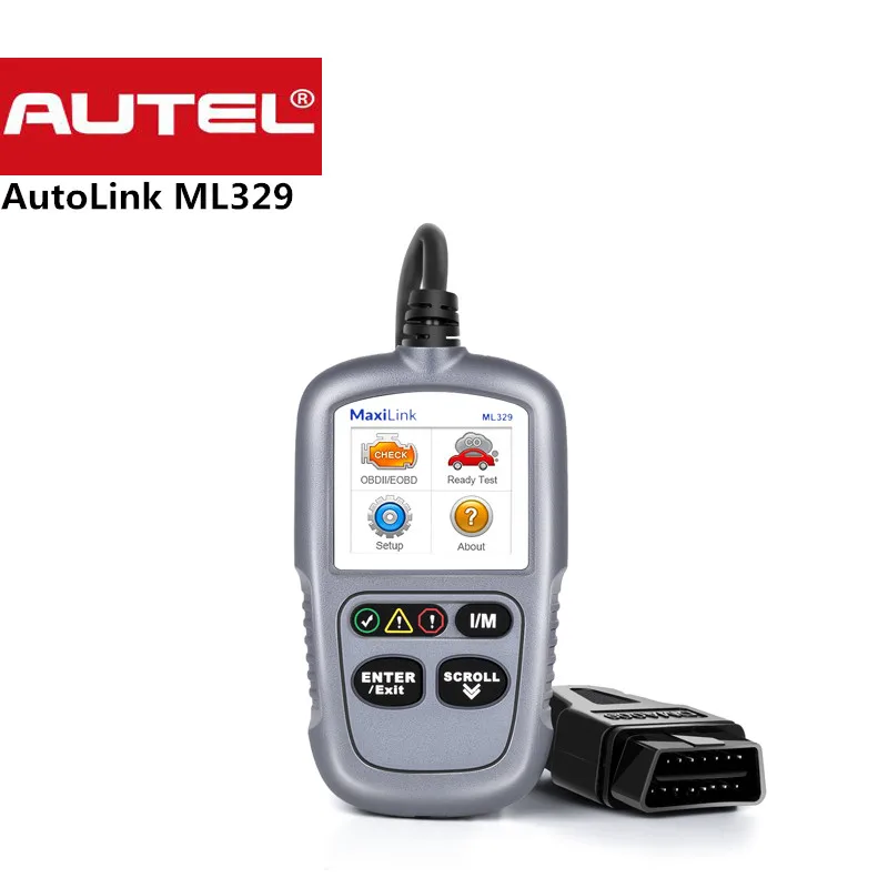 Autel AutoLink ML329 OBD2 Code Readers scan tools with Read and Erase