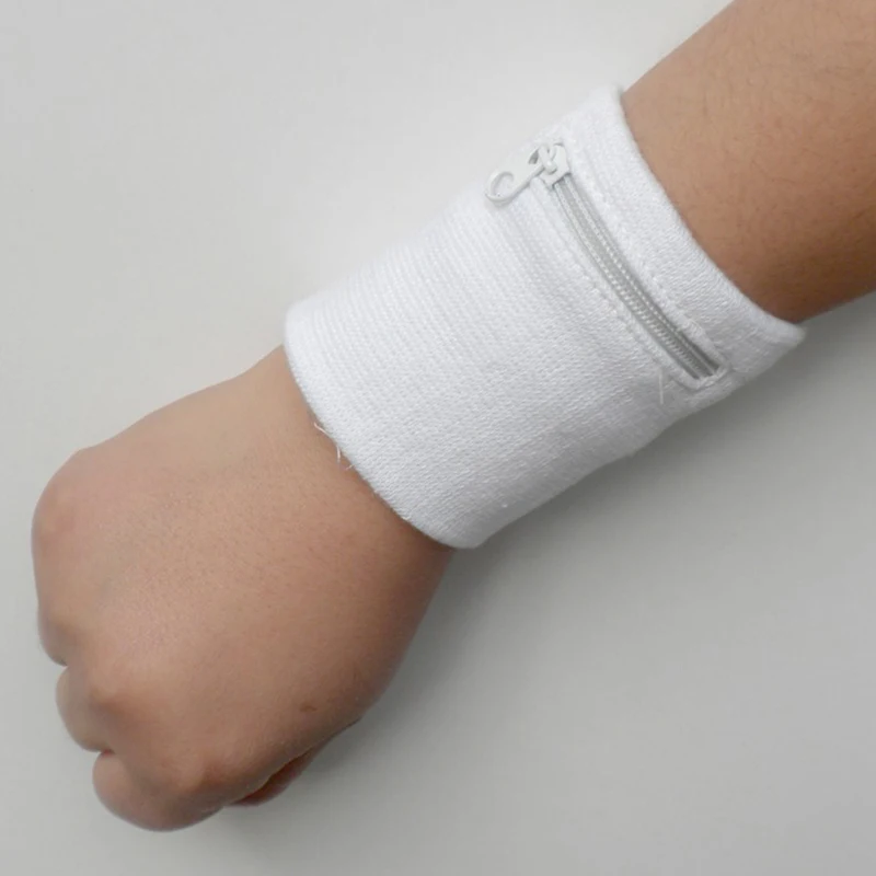 

Sports Wristband Zipper Wrist Wallet Multifunction Running Bag Arm Band Bags Key Cards Storage Cycling Wrist Band Sweatband