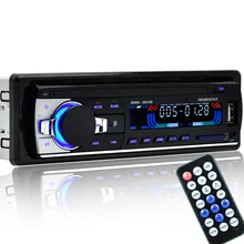 Marsnaska 12 В Стерео FM Радио MP3 аудио плеер Поддержка Bluetooth телефон с USB/SD MMC Порты и разъёмы Электроника для автомобиля в тире 1 DIN