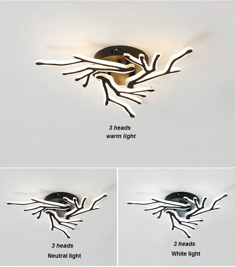 Luminárias de Teto Residenciais para Sala de Estar Sala de Jantar Estudo Moderna Negócios Escritório Led 11 Luzes de teto